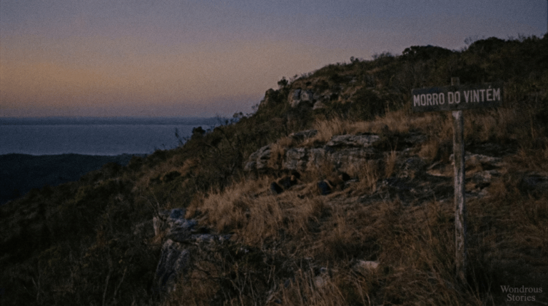 Vintém Hill in Brazil where the Lead Masks Case victims were found in 1966